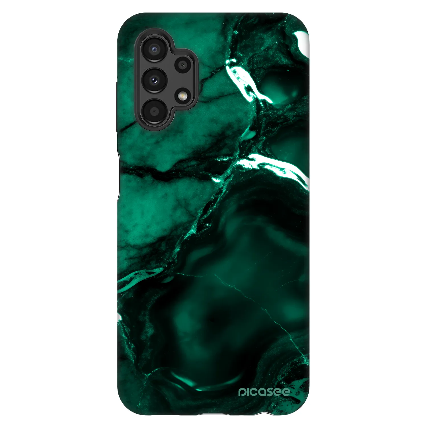 Picasee Fashion Case za Samsung Galaxy A13 4G A135 - Dark emerald