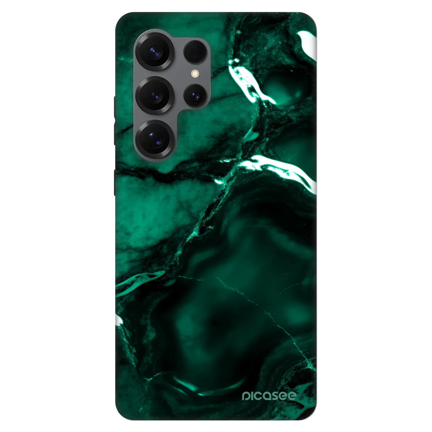 Picasee Fashion Case PowerShare pro Samsung Galaxy S25 Ultra 5G - Dark emerald