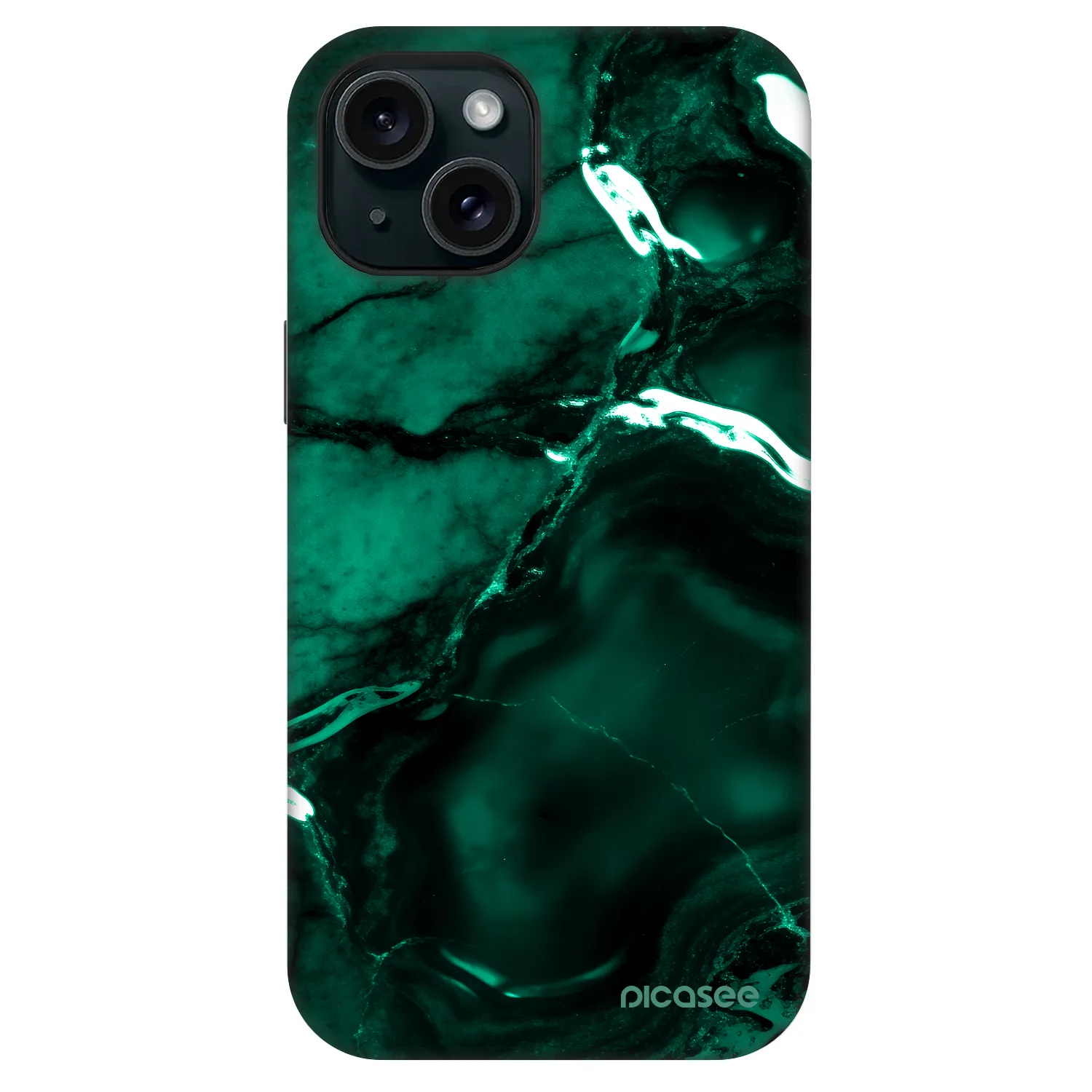 Picasee Fashion Case MagSafe za Apple iPhone 13 - Dark emerald