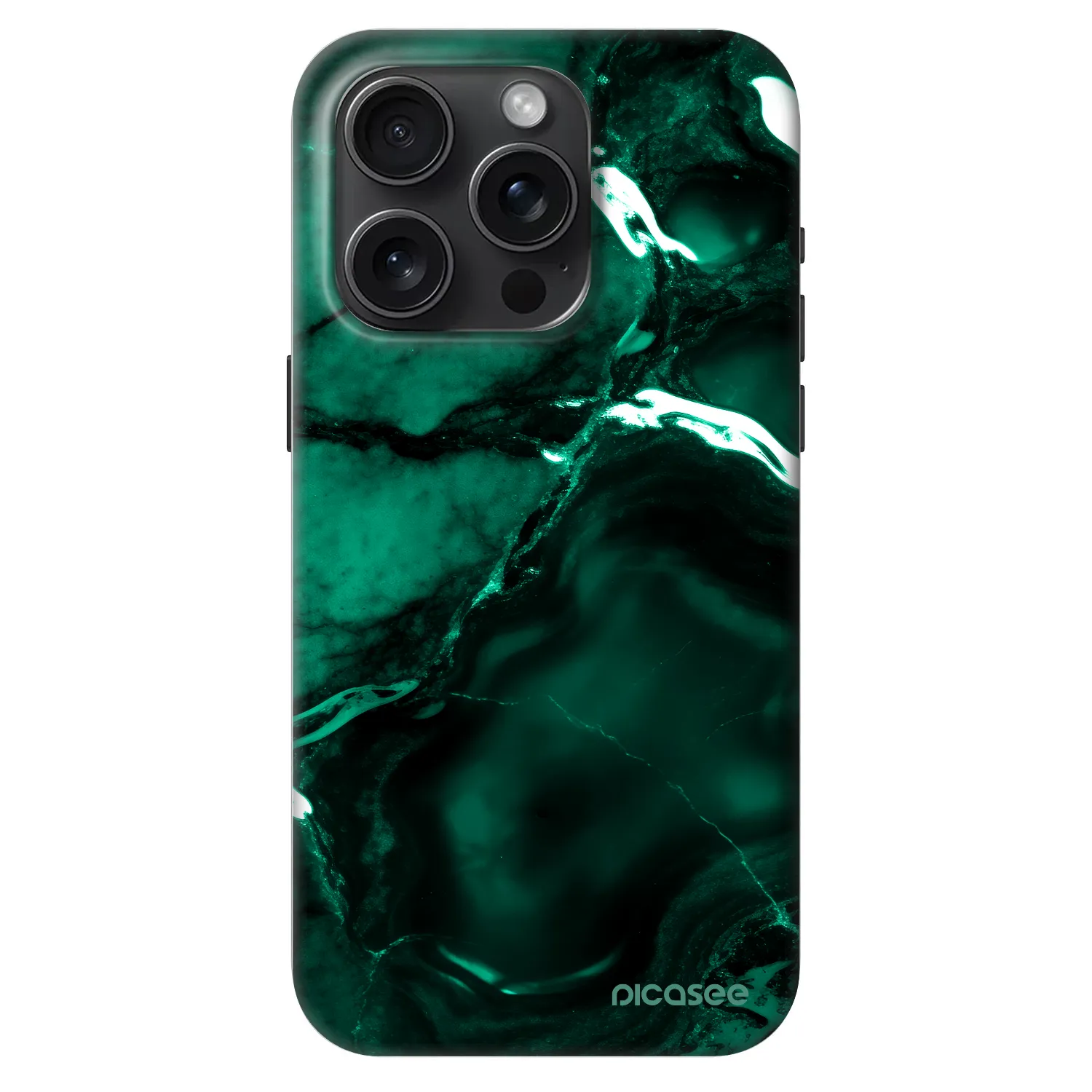 Picasee Fashion Case MagSafe za Apple iPhone 15 Pro - Dark emerald