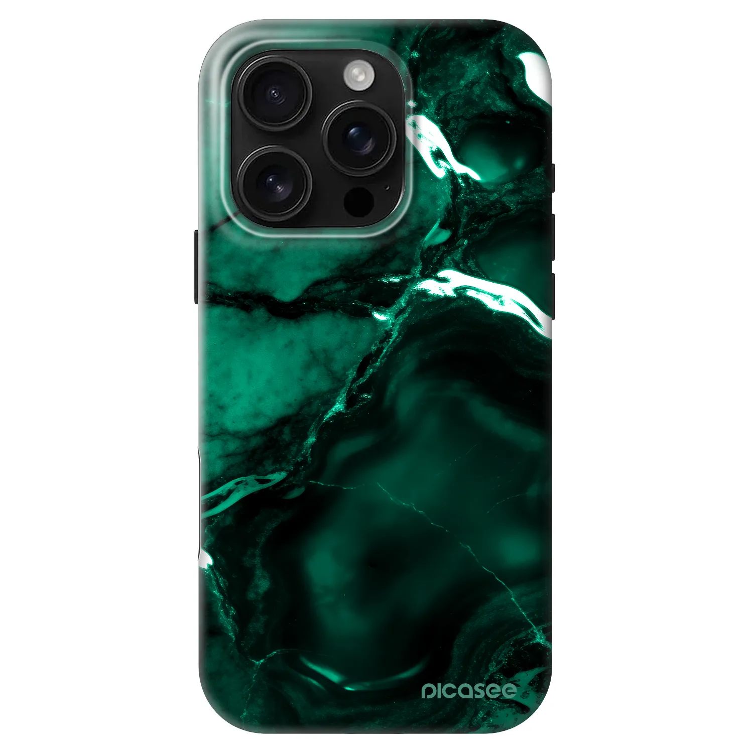 Picasee Fashion Case MagSafe za Apple iPhone 16 Pro - Dark emerald
