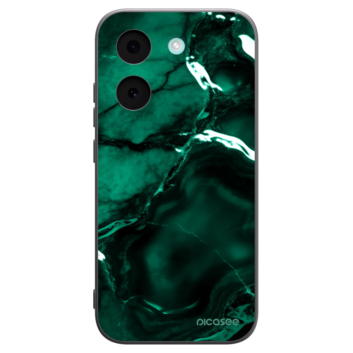 Picasee crna silikonska maskica za Xiaomi Poco X8 Pro - Dark emerald