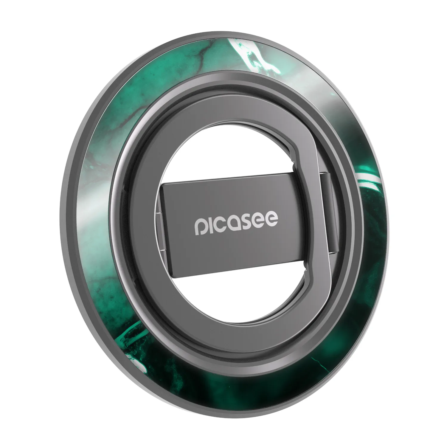 Picasee Magnetic holder - Crna - Dark emerald