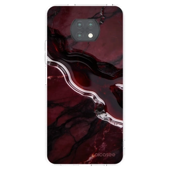 Picasee silikonska prozirna maskica za Xiaomi Redmi Note 9T - Cherry stone