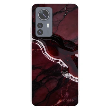 Picasee silikonska prozirna maskica za Xiaomi 12 Pro - Cherry stone