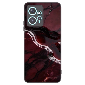 Picasee crna silikonska maskica za Xiaomi Redmi Note 12 4G - Cherry stone