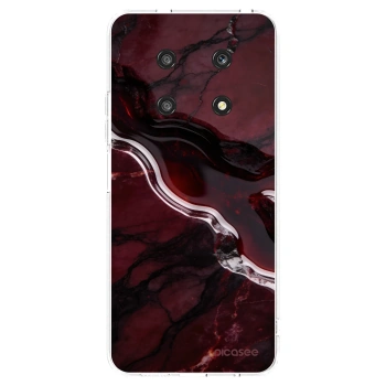 Picasee silikonska prozirna maskica za Honor Magic4 Lite 5G - Cherry stone