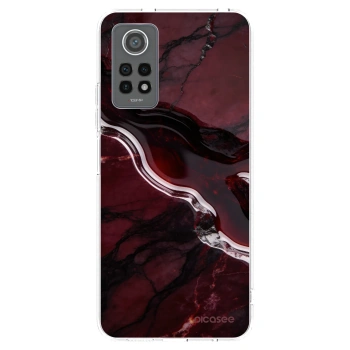 Picasee silikonska prozirna maskica za Xiaomi Redmi Note 12 Pro 4G - Cherry stone