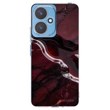 Picasee silikonska prozirna maskica za Xiaomi Redmi 13C 5G - Cherry stone