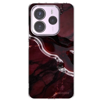 Picasee silikonska prozirna maskica za Xiaomi Redmi Note 14 5G - Cherry stone