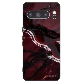 Picasee crna silikonska maskica za Google Pixel 8 Pro - Cherry stone
