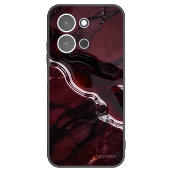 Picasee crna silikonska maskica za Xiaomi Redmi 15C 5G - Cherry stone