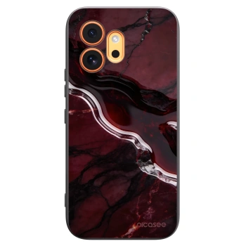 Picasee crna silikonska maskica za Honor 600 - Cherry stone