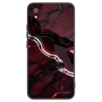Picasee crna silikonska maskica za Xiaomi Redmi 7A - Cherry stone