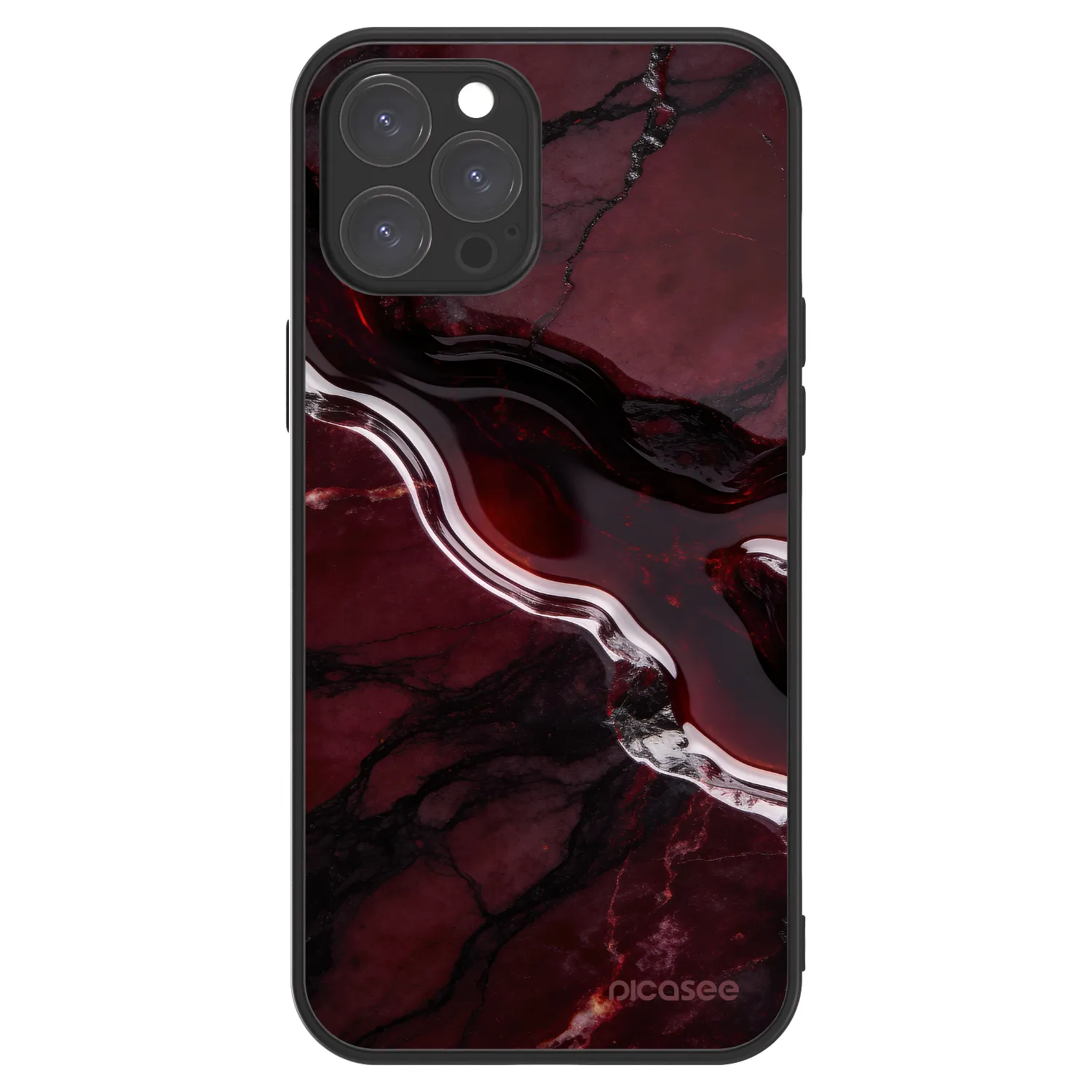 Picasee ULTIMATE CASE za Apple iPhone 12 Pro Max - Cherry stone