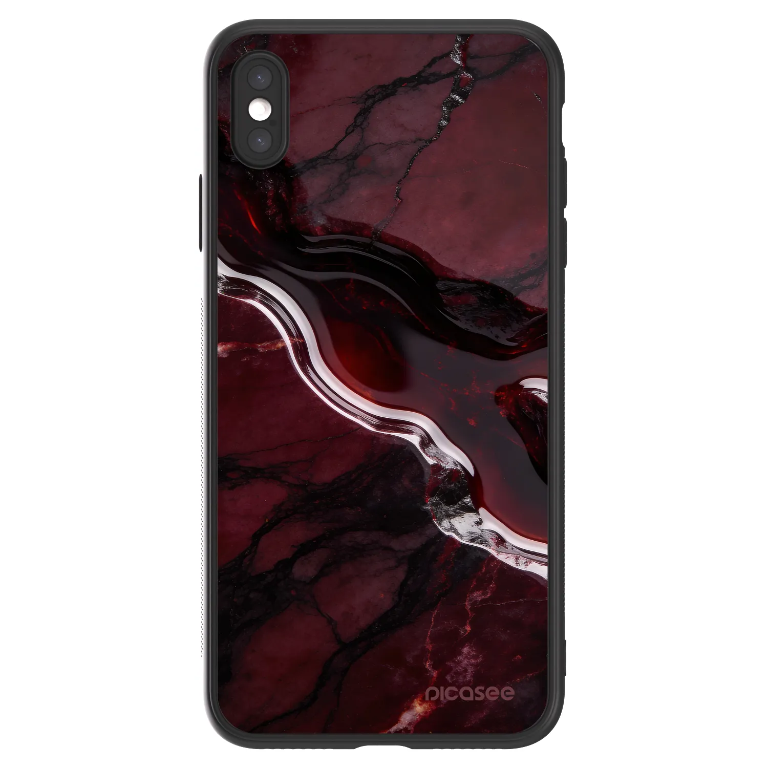 Picasee ULTIMATE CASE za Apple iPhone XS Max - Cherry stone
