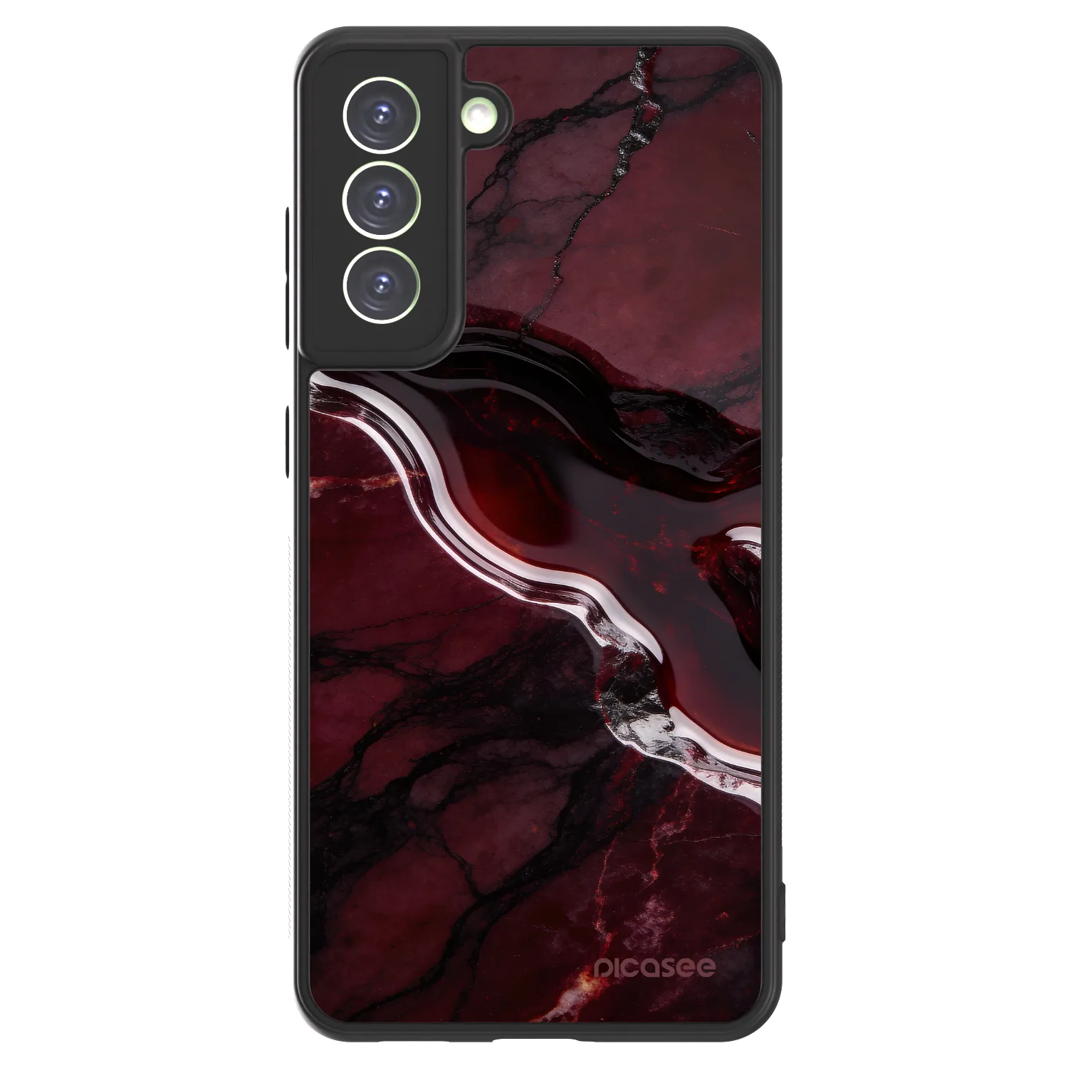 Picasee ULTIMATE CASE za Samsung Galaxy S21 FE 5G - Cherry stone
