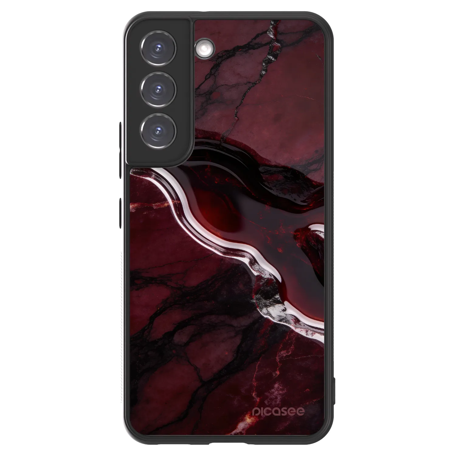 Picasee ULTIMATE CASE PowerShare za Samsung Galaxy S22 5G - Cherry stone