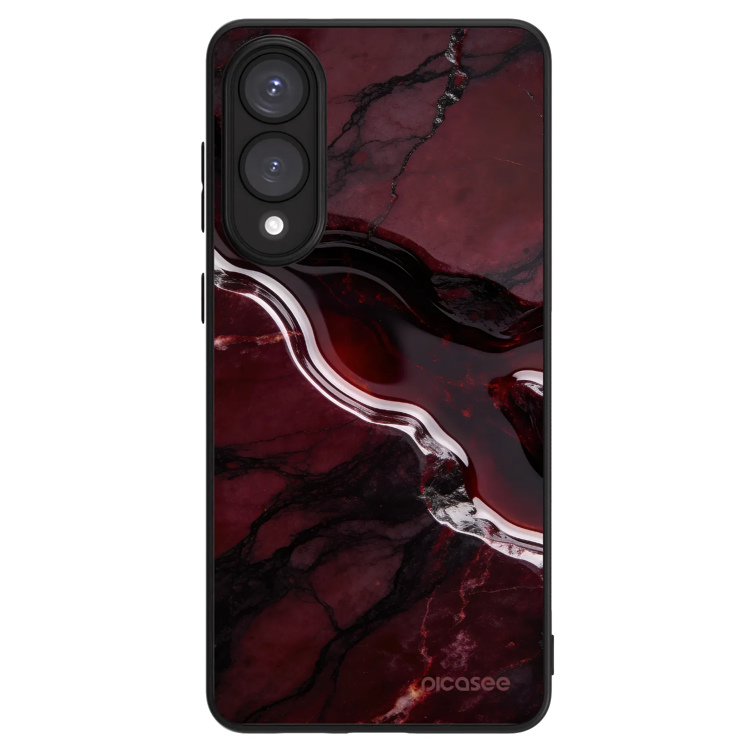 Picasee ULTIMATE CASE PowerShare za Samsung Galaxy S25 Edge 5G - Cherry stone