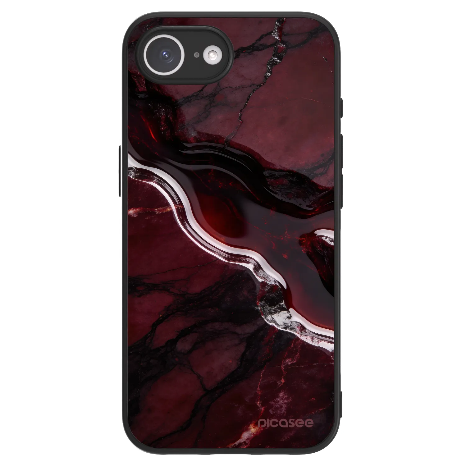 Picasee ULTIMATE CASE MagSafe za Apple iPhone 16e - Cherry stone