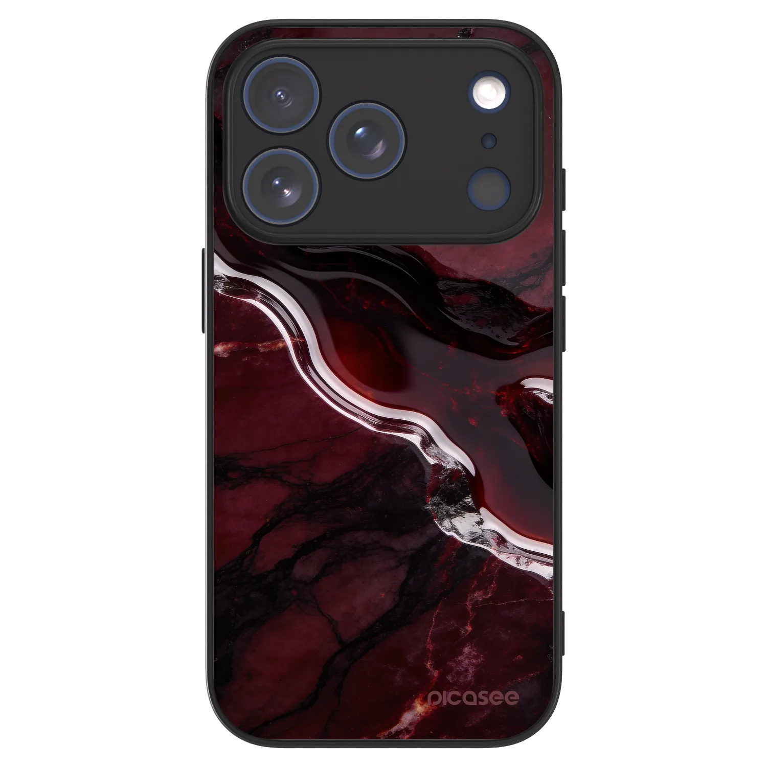 Picasee ULTIMATE CASE MagSafe za Apple iPhone 17 Pro - Cherry stone