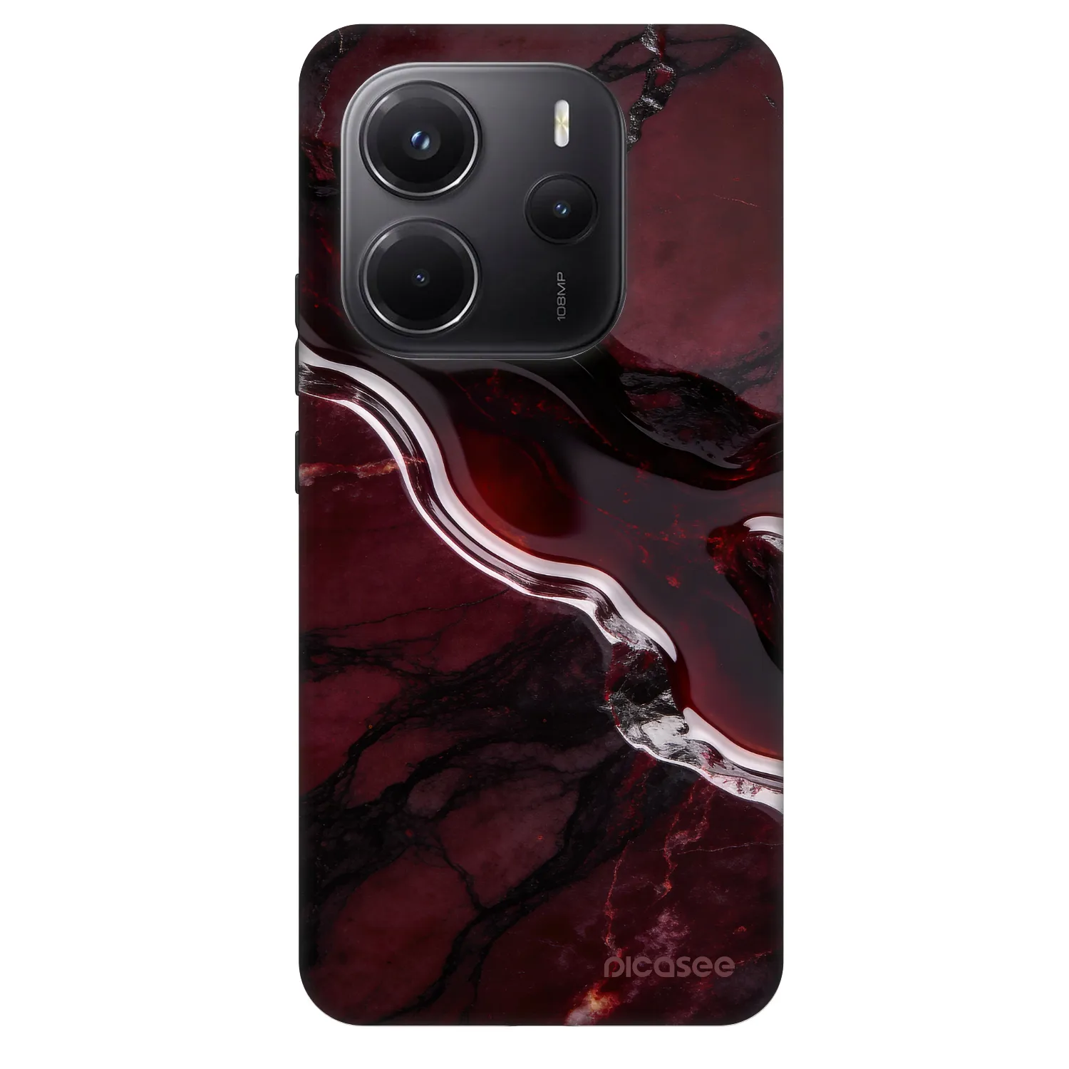 Picasee Fashion Case za Xiaomi Redmi Note 14 5G - Cherry stone