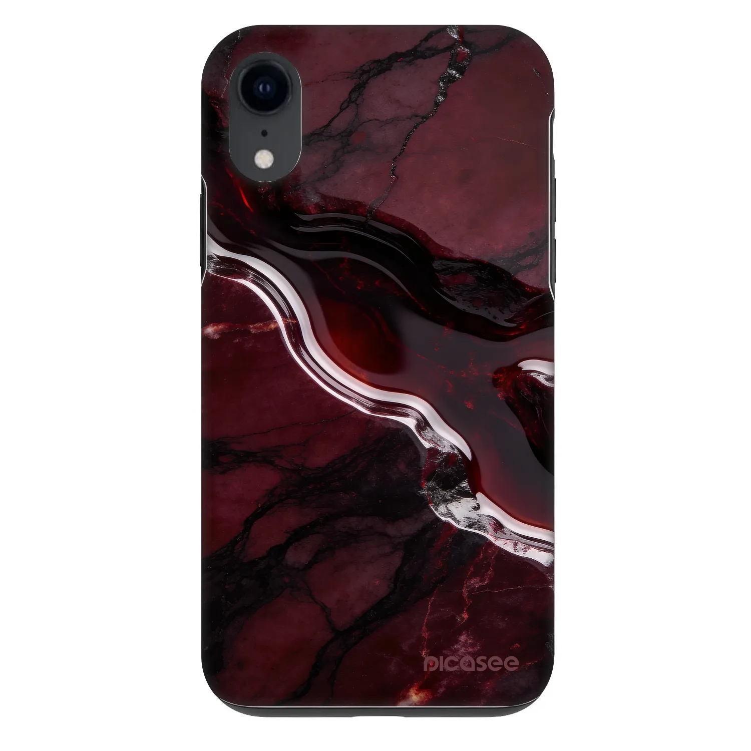 Picasee Fashion Case za Apple iPhone XR - Cherry stone
