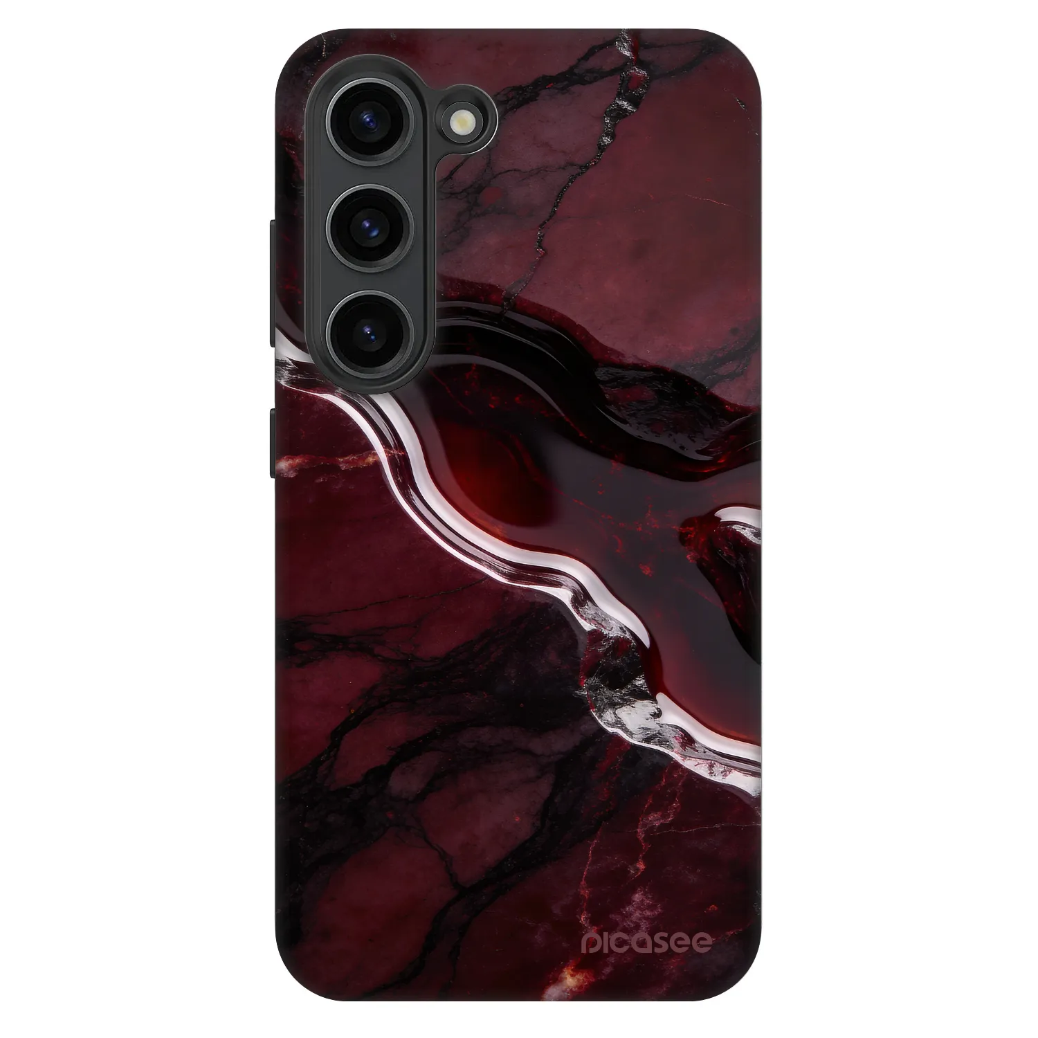 Picasee Fashion Case za Samsung Galaxy S23+ 5G - Cherry stone