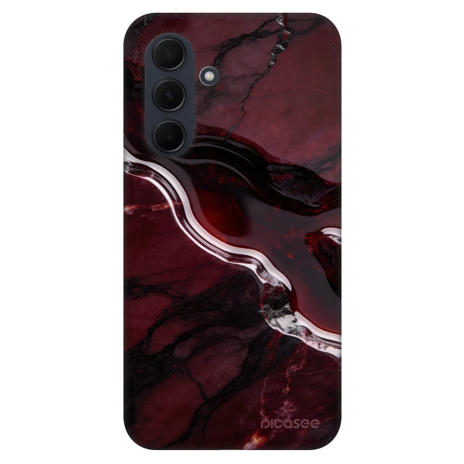 Picasee Fashion Case za Samsung Galaxy A35 5G A356B - Cherry stone