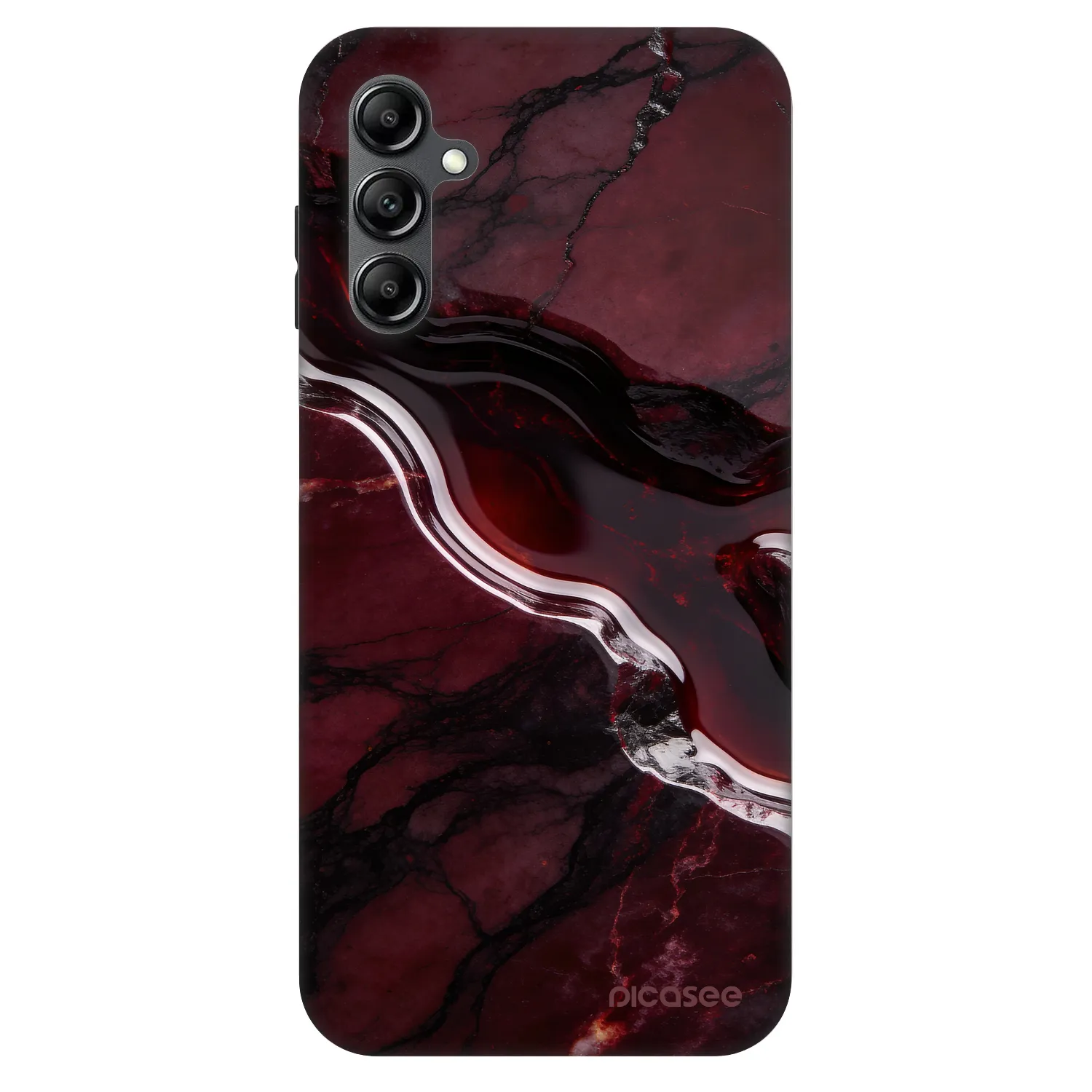 Picasee Fashion Case za Samsung Galaxy A14 5G A146P - Cherry stone