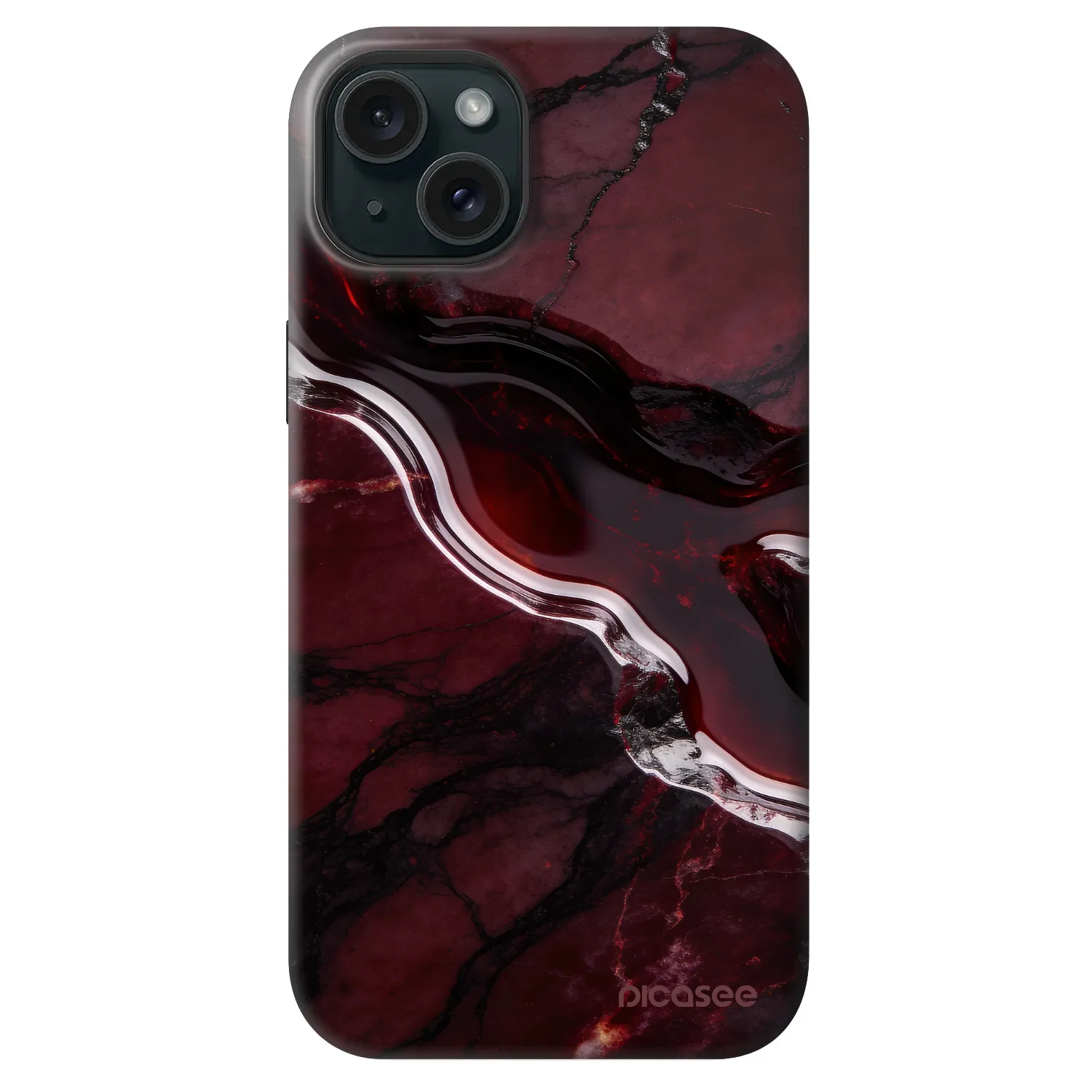 Picasee Fashion Case MagSafe za Apple iPhone 14 Plus - Cherry stone