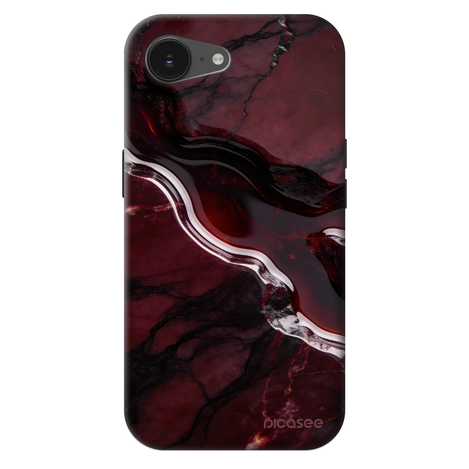 Picasee Fashion Case MagSafe za Apple iPhone 16e - Cherry stone