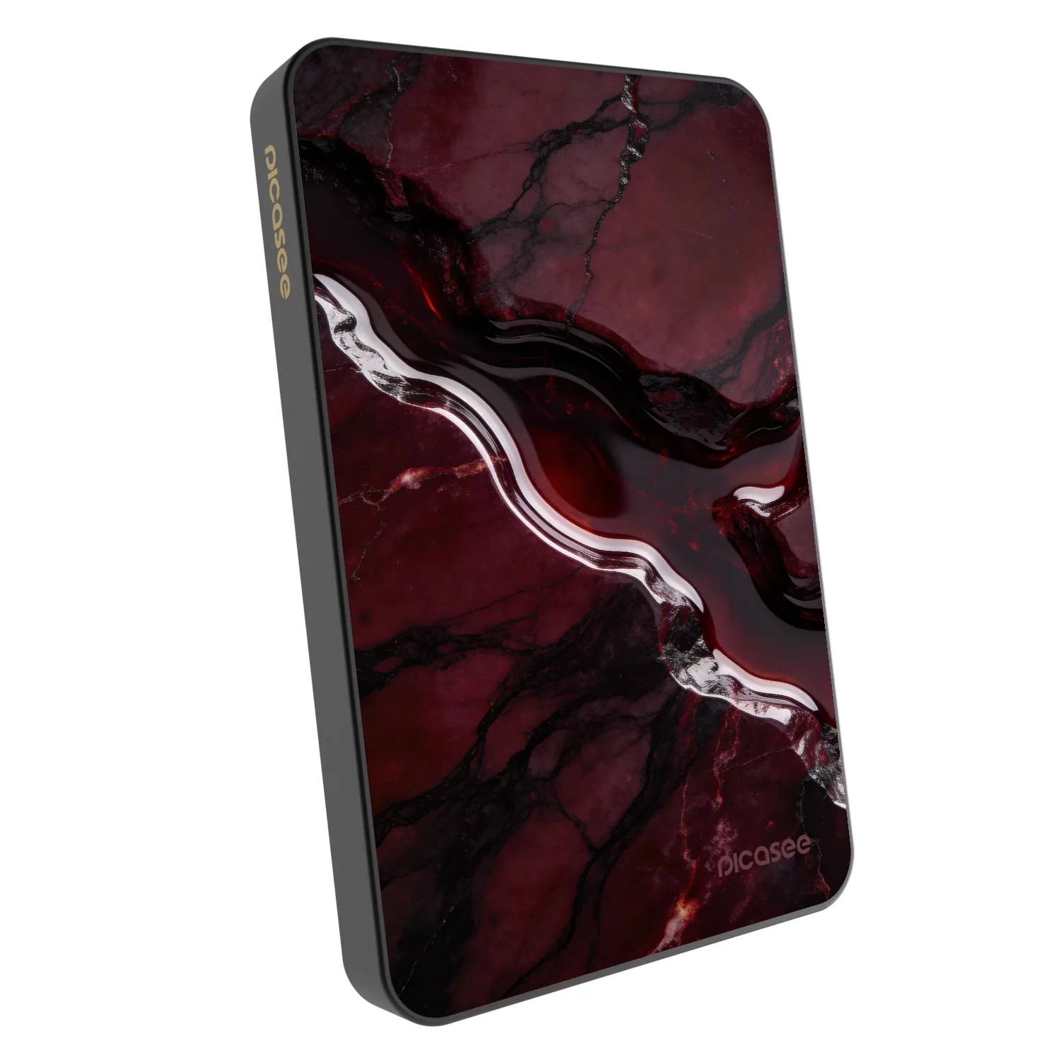 Picasee Prijenosni punjač s MagSafe 5 000 mAh Sivo - Cherry stone