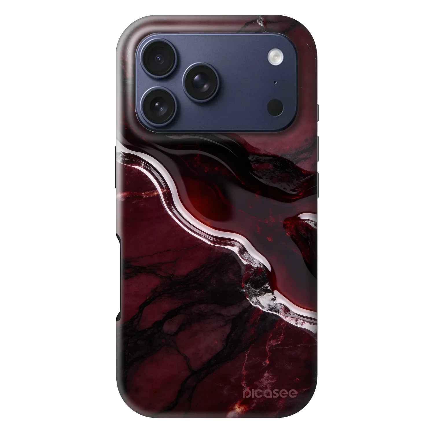 Picasee Fashion Case MagSafe za Apple iPhone 18 Pro - Cherry stone