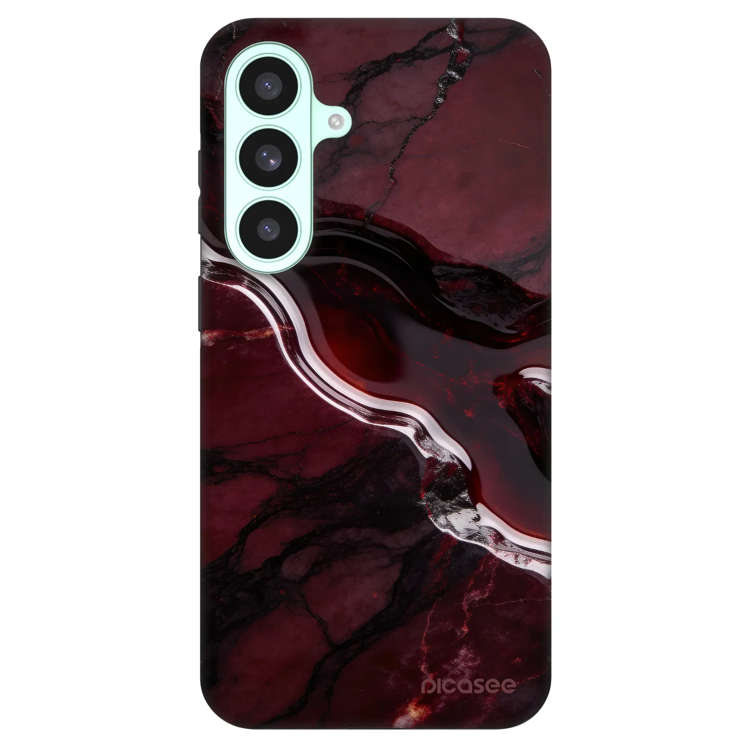Picasee Fashion Case PowerShare pro Samsung Galaxy S26 FE - Cherry stone