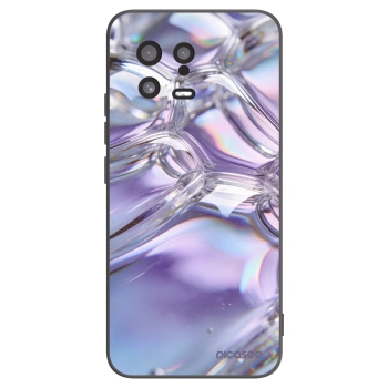 Picasee crna silikonska maskica za Xiaomi 13 - Iridescent bubbles