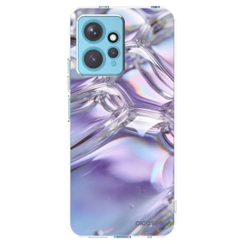 Picasee silikonska prozirna maskica za Xiaomi Redmi Note 12 4G - Iridescent bubbles