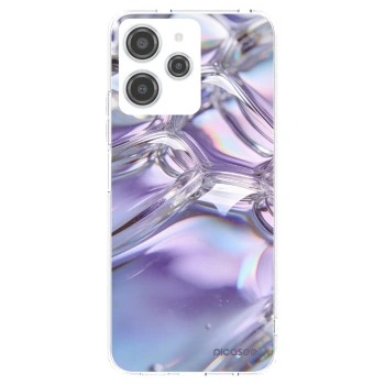 Picasee silikonska prozirna maskica za Xiaomi Redmi 12 4G - Iridescent bubbles