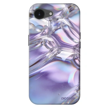 Picasee Fashion Case MagSafe za Apple iPhone 16e - Iridescent bubbles