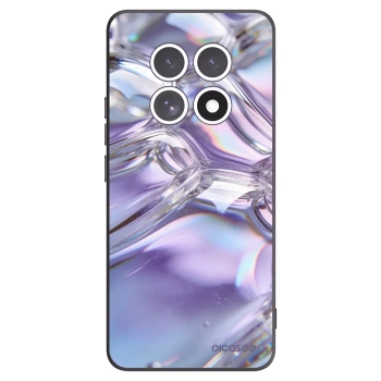 Picasee crna silikonska maskica za Xiaomi Redmi Note 15 4G - Iridescent bubbles