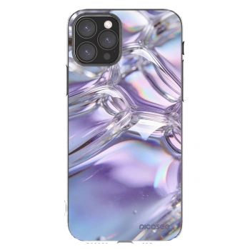 Picasee silikonska prozirna maskica za Apple iPhone 11 Pro - Iridescent bubbles