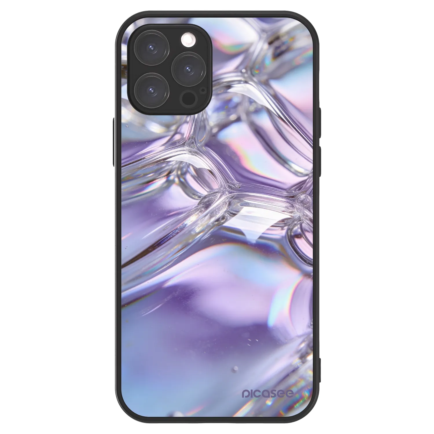Picasee ULTIMATE CASE za Apple iPhone 12 Pro - Iridescent bubbles