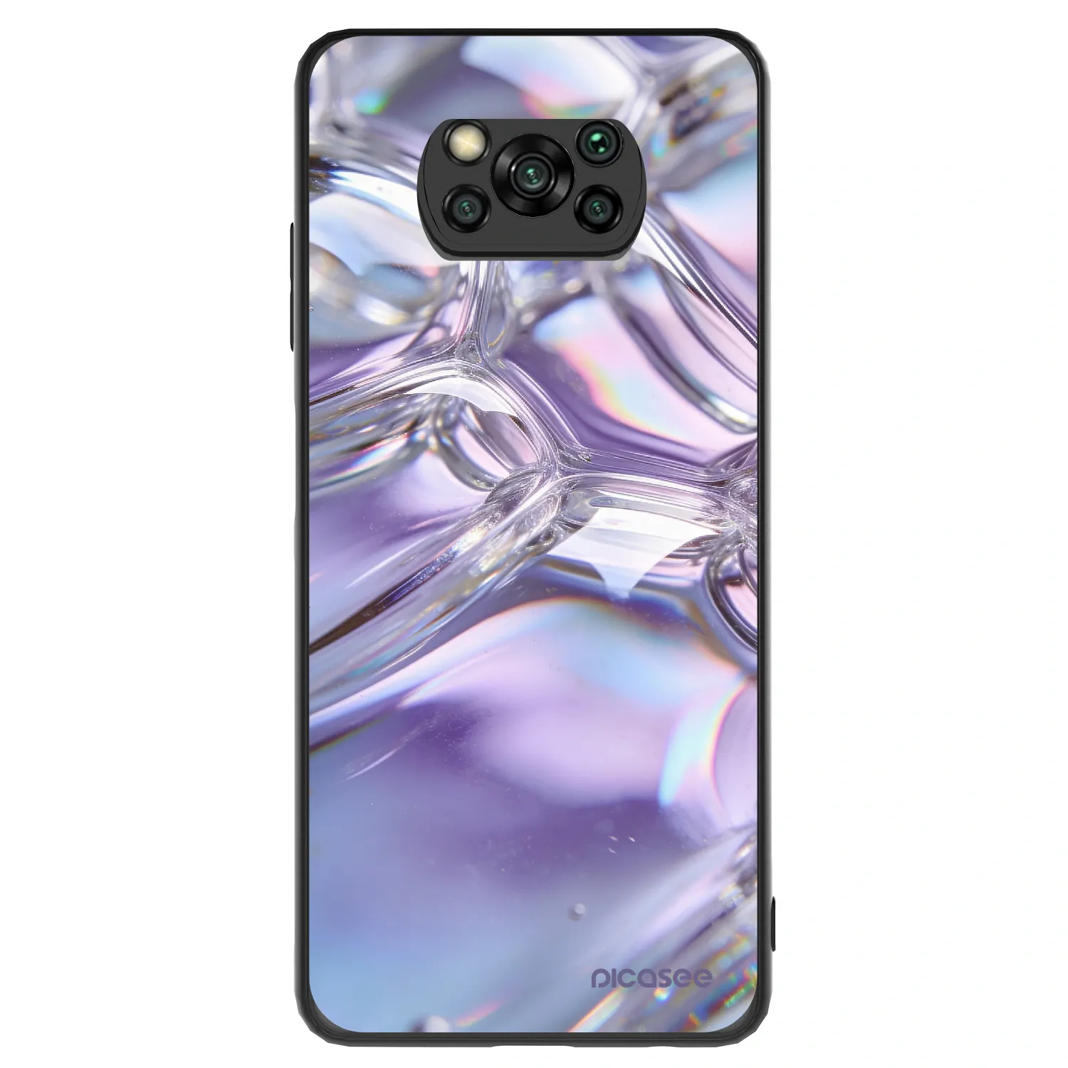Picasee ULTIMATE CASE za Xiaomi Poco X3 - Iridescent bubbles