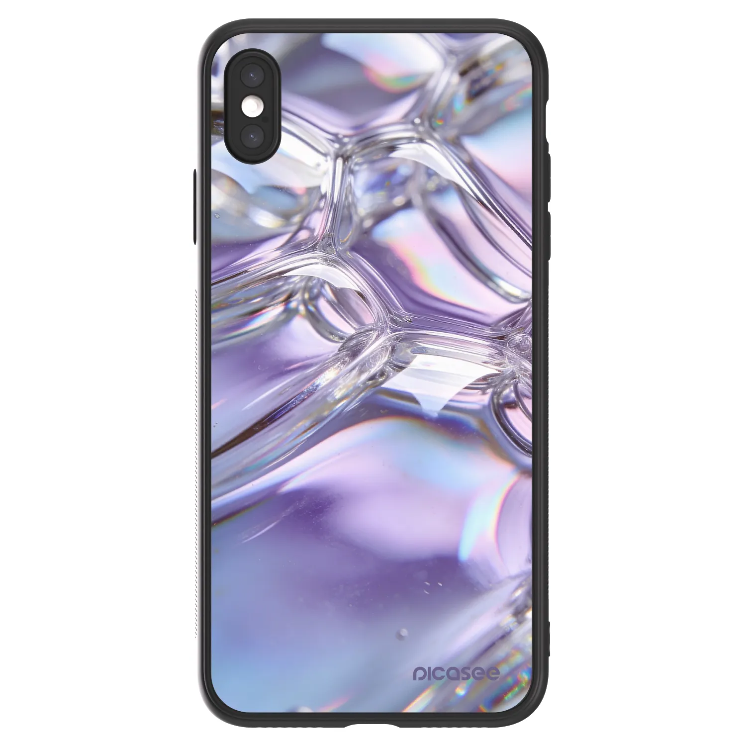 Picasee ULTIMATE CASE za Apple iPhone XS Max - Iridescent bubbles