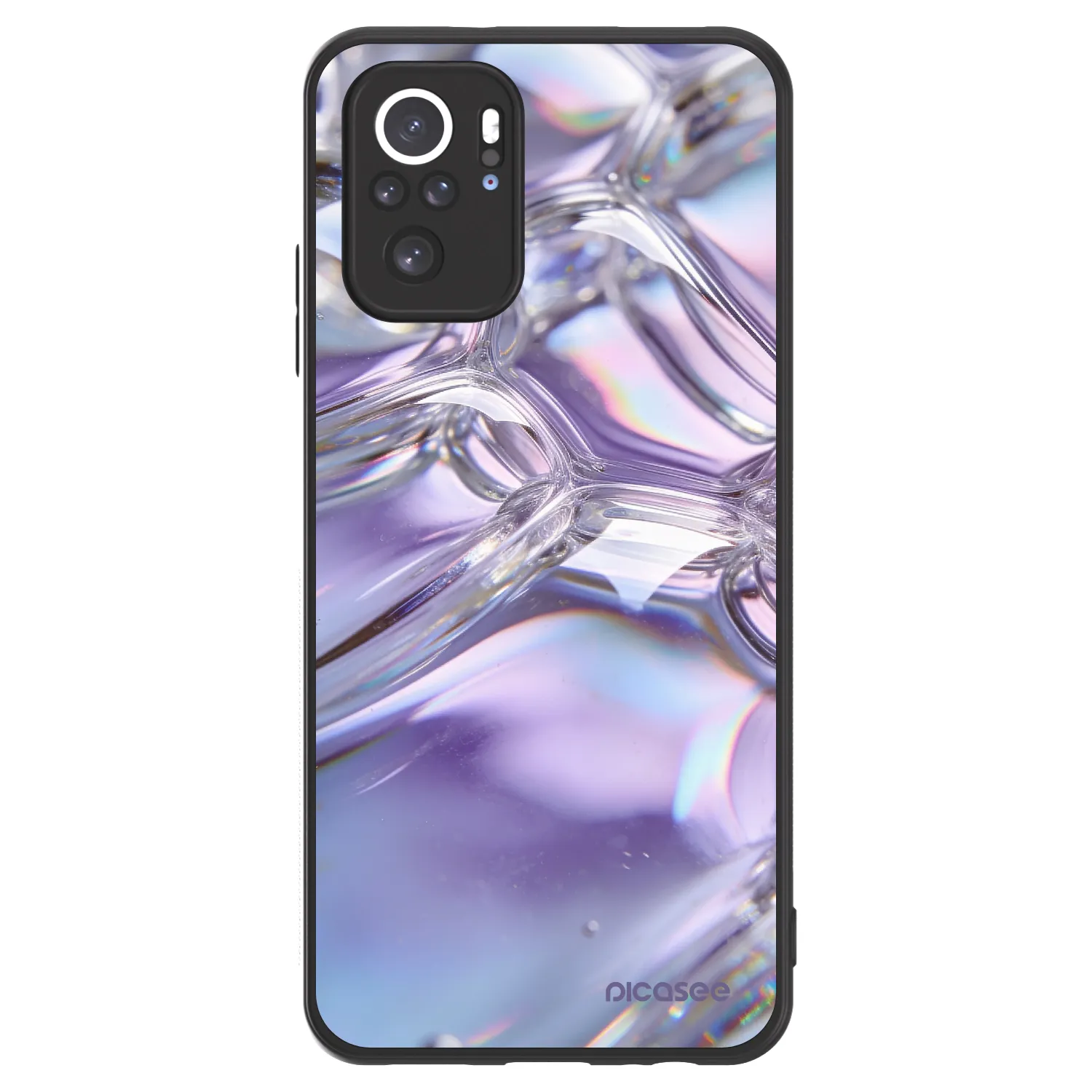Picasee ULTIMATE CASE za Xiaomi Redmi Note 10 - Iridescent bubbles