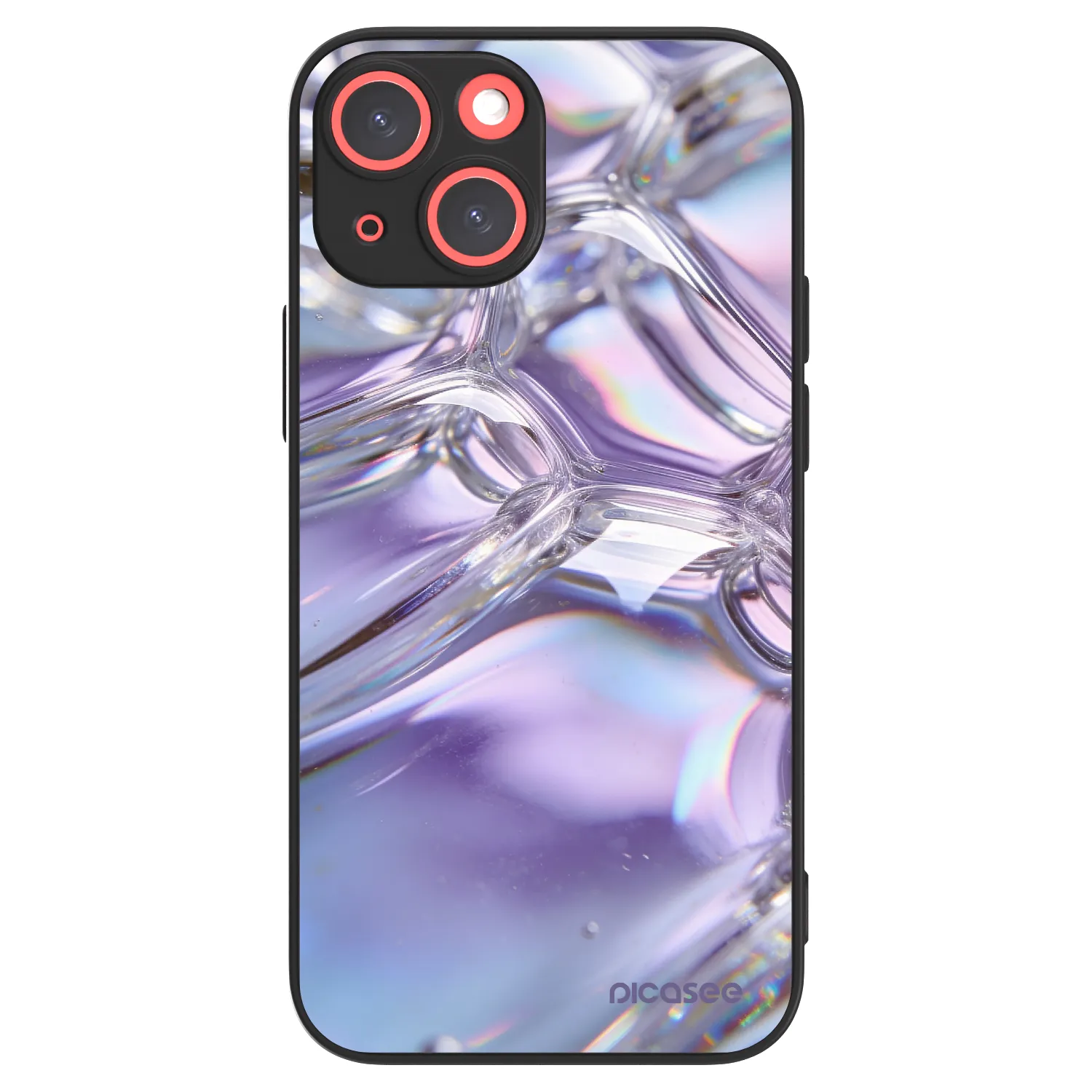 Picasee ULTIMATE CASE za Apple iPhone 13 mini - Iridescent bubbles