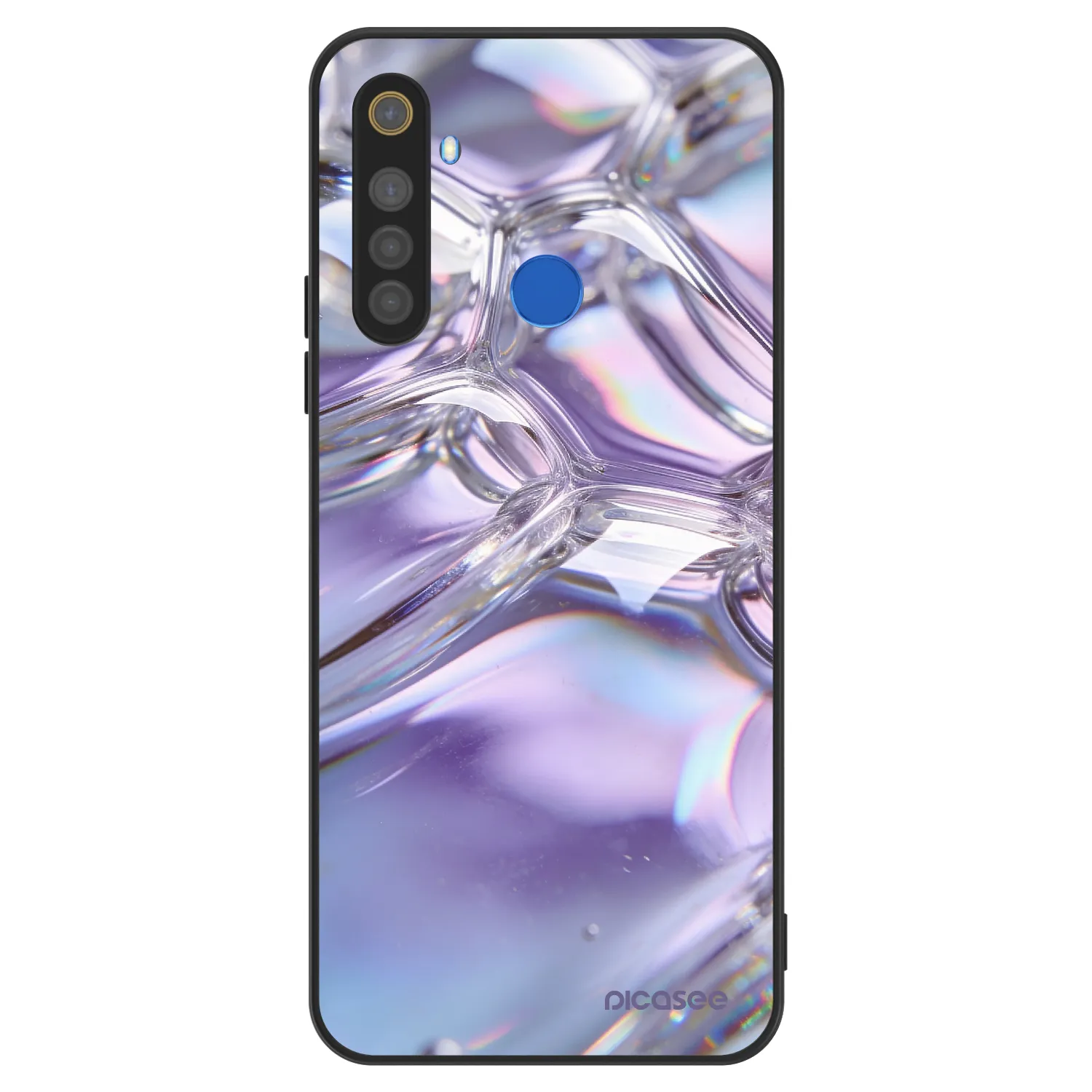 Picasee ULTIMATE CASE za Realme 5 - Iridescent bubbles