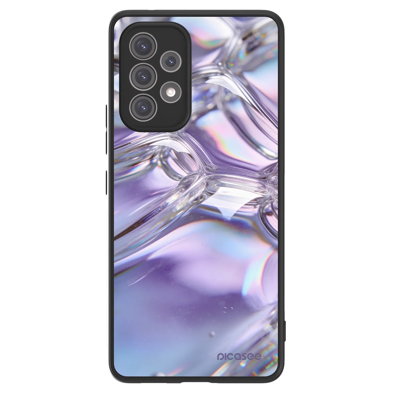 Picasee ULTIMATE CASE za Samsung Galaxy A52s 5G A528B - Iridescent bubbles