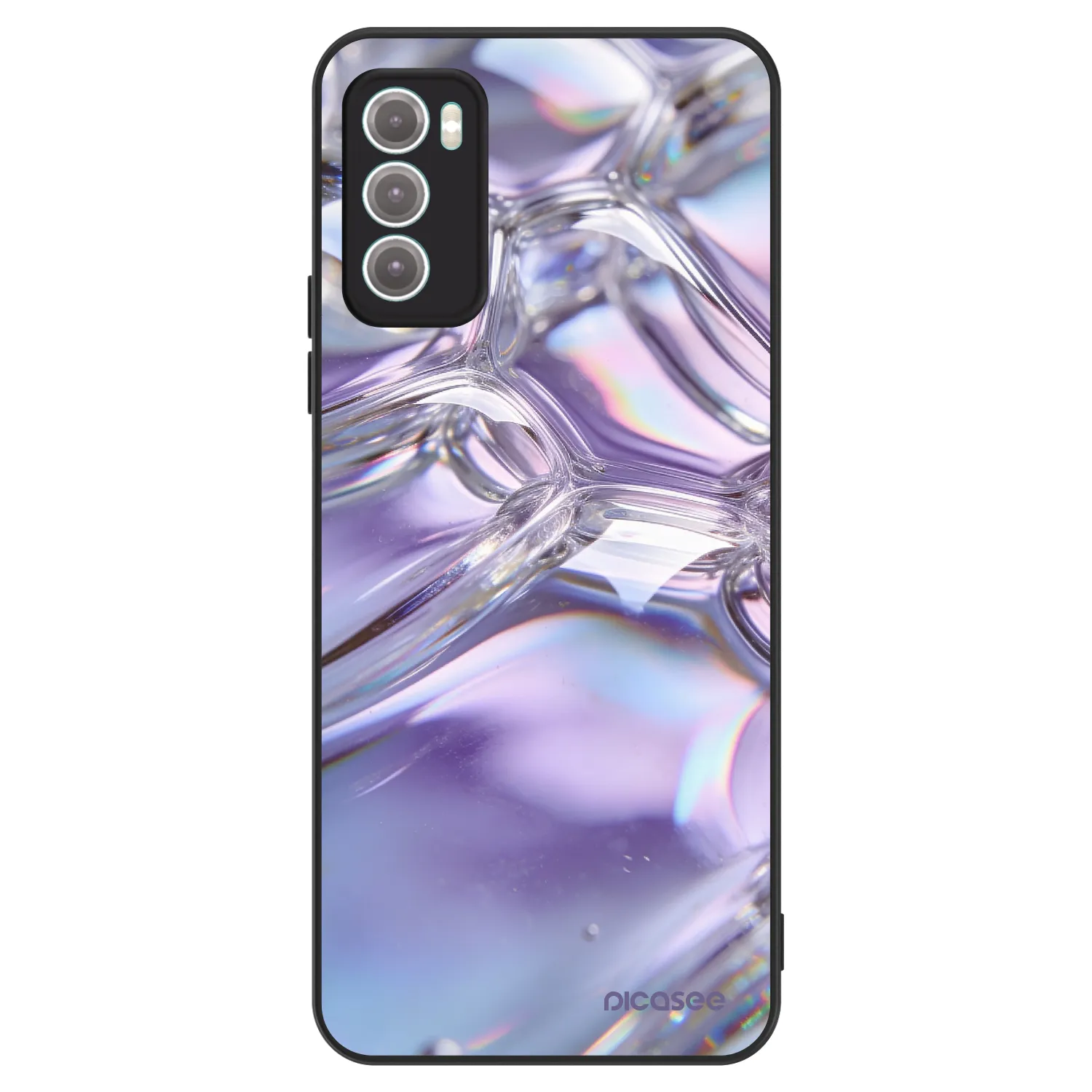 Picasee ULTIMATE CASE za Motorola Moto G60 - Iridescent bubbles