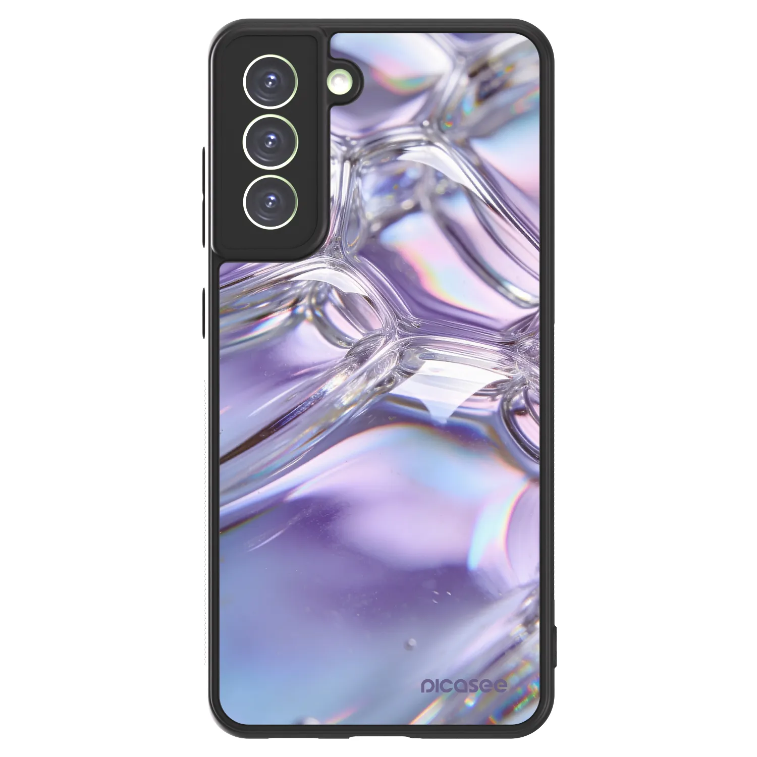 Picasee ULTIMATE CASE za Samsung Galaxy S21 FE 5G - Iridescent bubbles